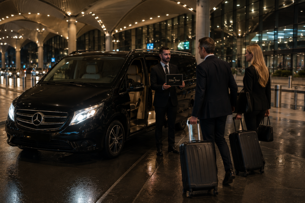 Sabiha Gökçen Taksim VIP Transfer Mercedes Vito