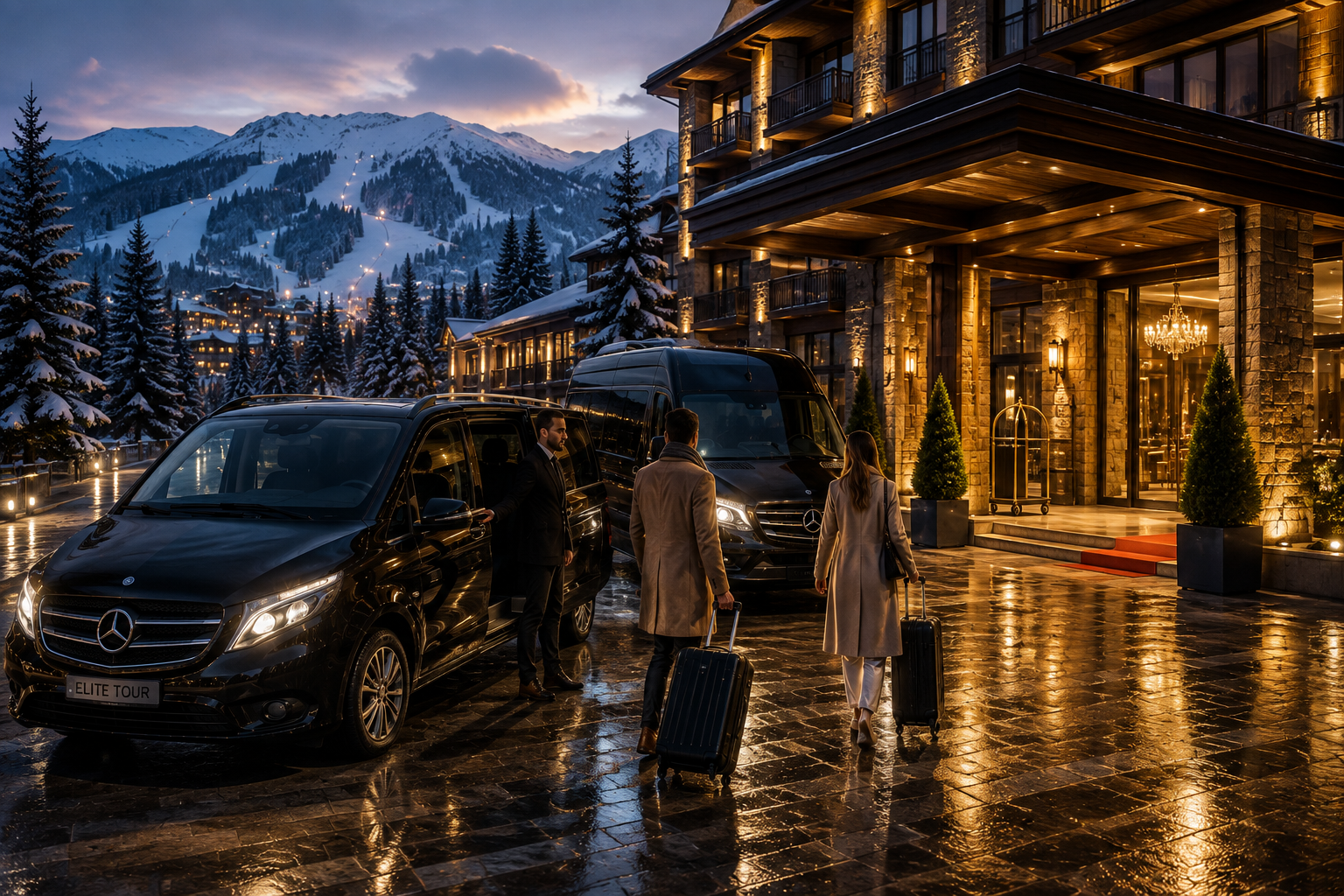 Uludağ VIP transfer Mercedes Vito ve Sprinter