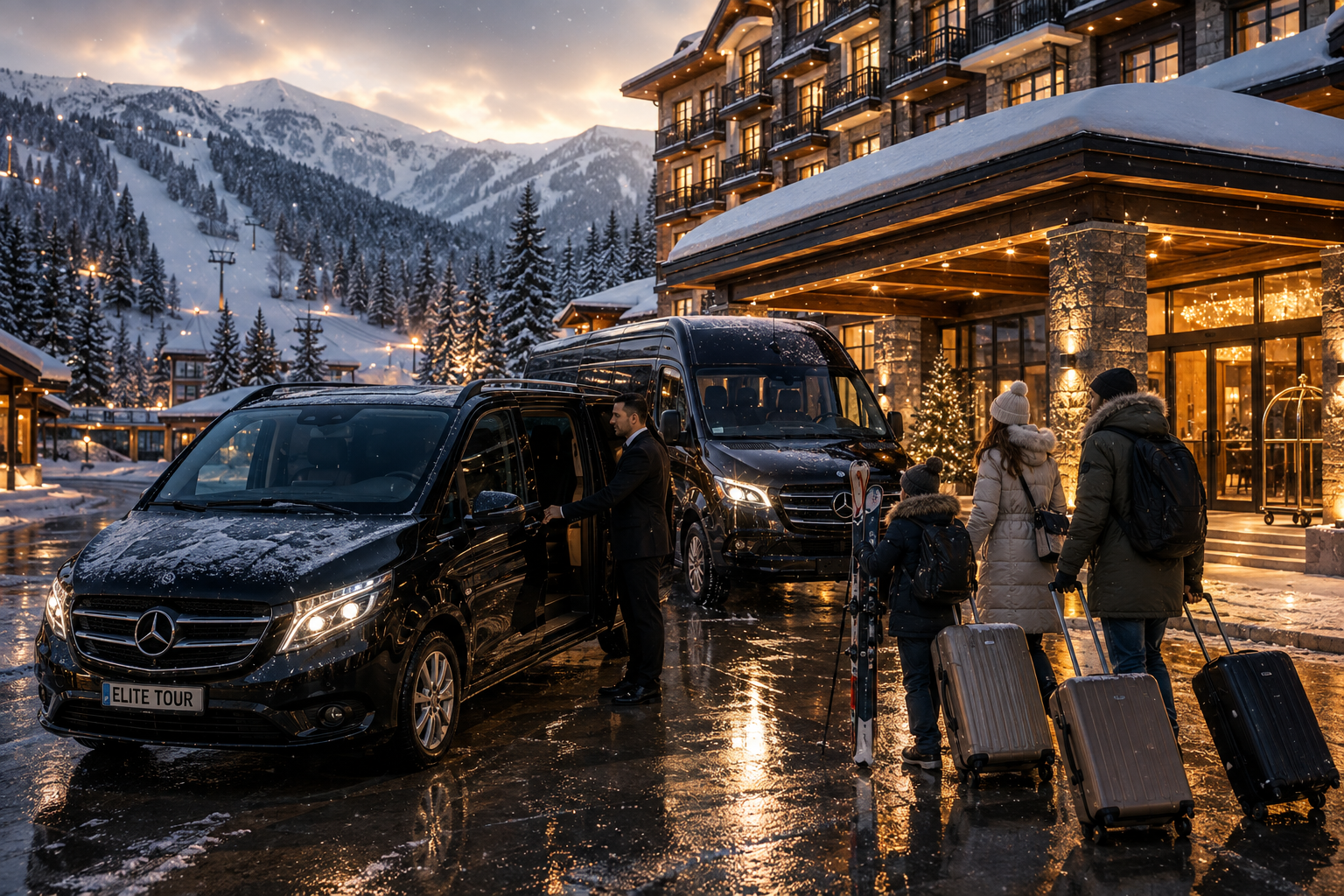 Bursa Uludağ transfer Mercedes Vito ve Sprinter VIP araç hizmeti