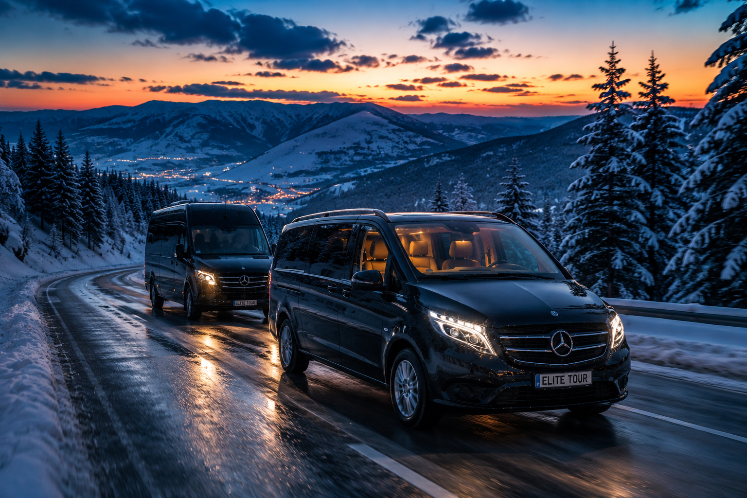 Bursa Uludağ transfer Mercedes Vito ve Sprinter VIP araç hizmeti